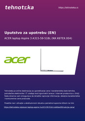 Acer NX.K6TEX.004 User Manual