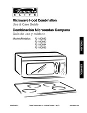 Kenmore 72180832500 Use & Care Manual