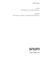 Snom HD350 User Manual