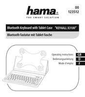 Hama KEY4ALL X3100 Operating Instructions Manual
