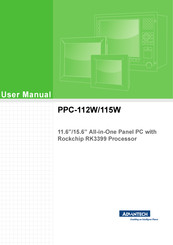 Advantech PPC-112W Manual