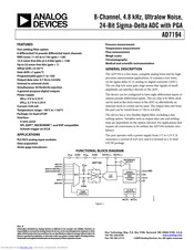 Analog Devices AD7194BCPZ Manual