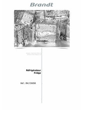 Brandt BVL7260SR Instruction Manual
