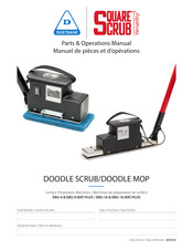 Square Scrub EBG-9-BAT-PLUS Parts & Operation Manual