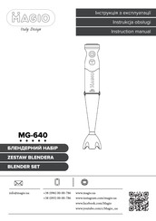 Magio MG-640 Instruction Manual