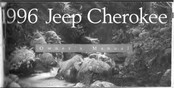 Jeep Cherokee 1996 Owner's Manual