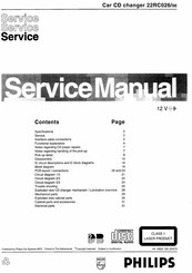 Philips 22RC026/00 Service Manual