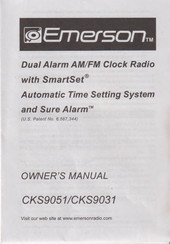 Emerson CKS9051 Owner's Manual
