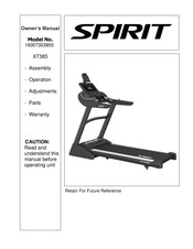 Spirit 16007303850 Owner's Manual