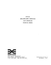 Emulex SC03/B1 Technical Manual