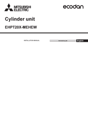 Mitsubishi Electric ecodan EHPT20X-MEHEW Installation Manual