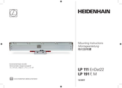 HEIDENHAIN LP 111 Mounting Instructions