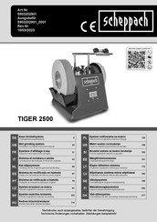 Scheppach Tiger 2500 Translation Of Original Instruction Manual
