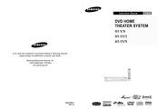 Samsung HT-TX72 - DVD Home Theater System Instruction Manual