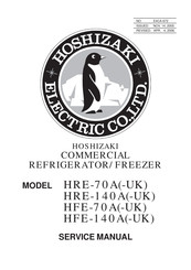 Hoshizaki HRE-70A-UK Service Manual