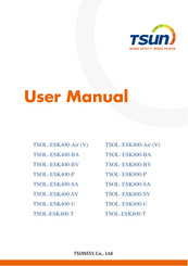 TSUNESS TSOL-ESK400-SA User Manual