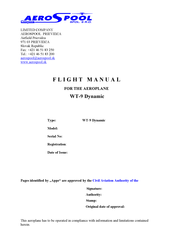 Aerospool WT-9 Dynamic Flight Manual