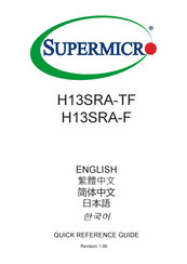 Supermicro H13SRA-TF Quick Reference Manual