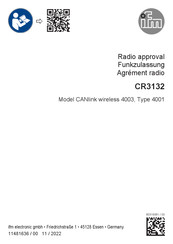 IFM CR3132 Manual