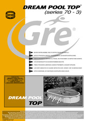 GRE DREAM POOL TOP 70-3 Series Manual