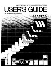Maytag CWFA800 User Manual