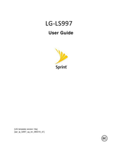 LG Sprint LG-LS997 User Manual