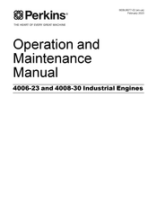 Perkins 4006-23 Operation And Maintenance Manual