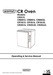 Moffat CR8M13 Operating & Service Manual