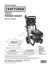 Craftsman 580.752570 Operator's Manual