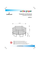 Super Jumper AirBound AB500-6 Assembly Instructions Manual
