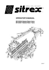 Sitrex BR 2030/6 Operator's Manual