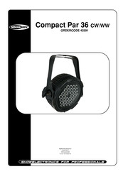 SHOWTEC Compact Par 36 WW Instructions Manual
