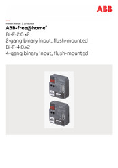 ABB free@home BI-F-2.0.x2 Product Manual