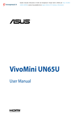 Asus VivoMini UN65U-M059Z User Manual