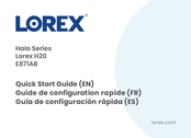 Lorex E871AB Quick Start Manual