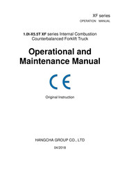 HANGCHA 1.0t-X5.5T XF Series Operational And Maintenance Manual