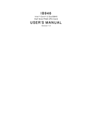 Award IB946 User Manual