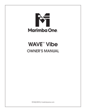 Marimba One One Vibe Owner's Manual