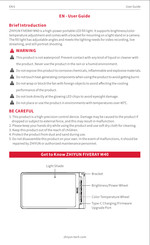 Zhiyun FIVERAY M40 User Manual