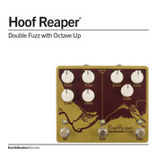 EarthQuaker Devices Hoof Reaper Double Fuzz with Octave Up Manual