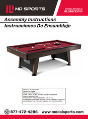MD SPORTS BL096Y23010 Assembly Instructions Manual