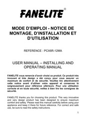 Fanelite PCX6R-12MA User Manual