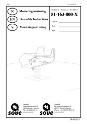 Sove 51-163-000-X Assembly Instructions Manual