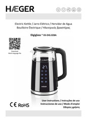HAEGER Digiglass User Instructions