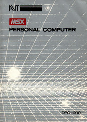 AVT MSX DPC-200 Manual