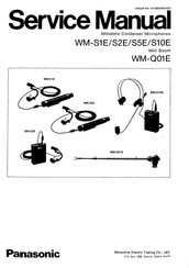Panasonic WM-S5E Service Manual