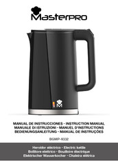 Masterpro BGMP-9332 Instruction Manual
