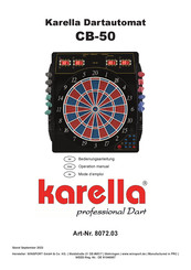 Karella 8072.03 Operation Manual