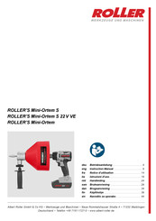 Roller Mini-Ortem S Instruction Manual