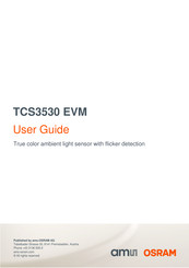 ASM OSRAM TCS3530 EVM User Manual